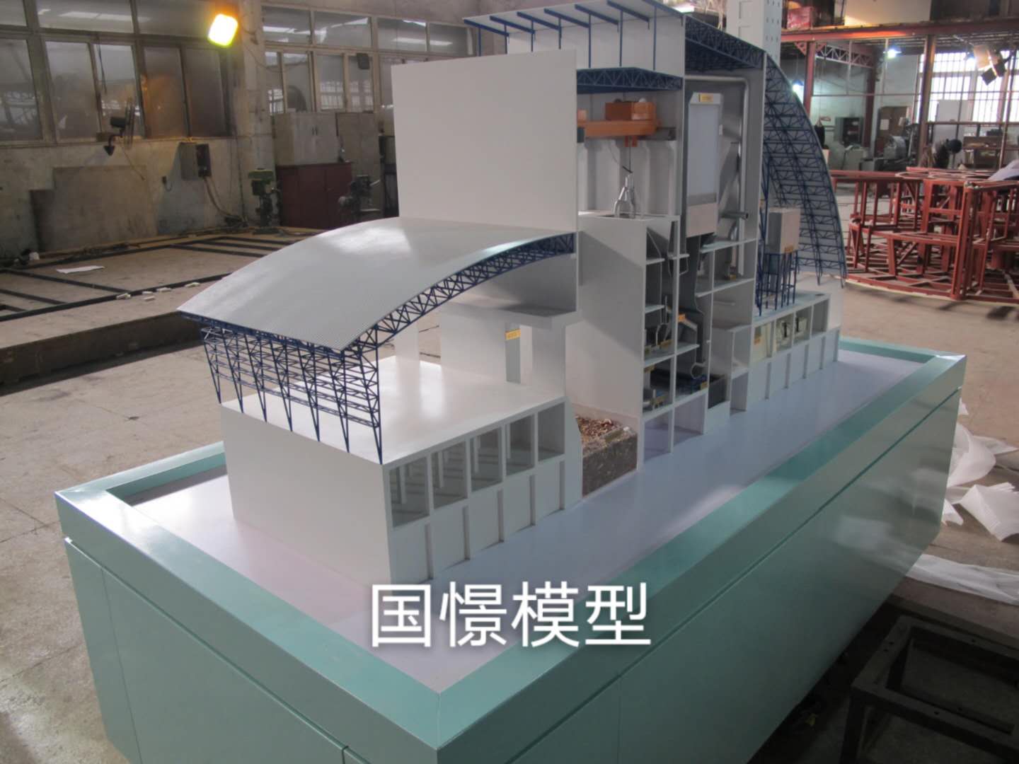富平县工业模型
